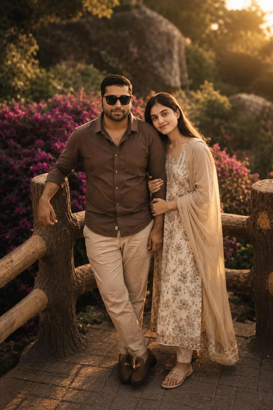 Pooja and Himanshu, photo 1